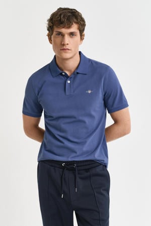 regular polo blauw