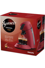 thumbnail: Philips  SENSEO® Original Plus Koffiepadmachine Deep Red CSA210/90