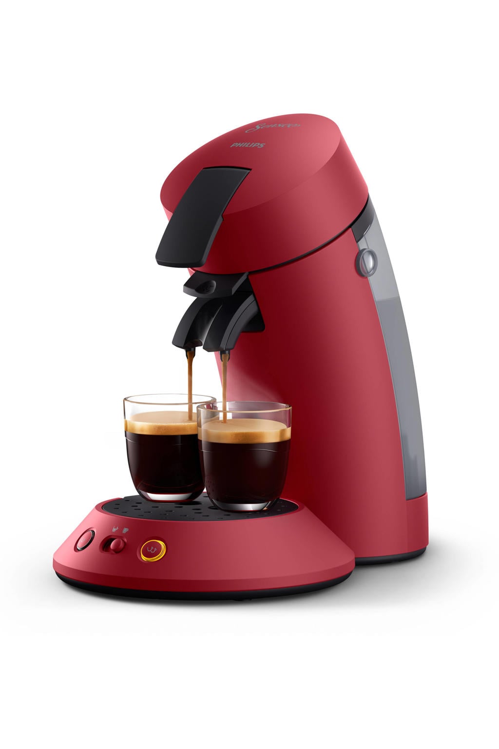 Philips SENSEO® Original Plus Koffiepadmachine Deep Red CSA210/90