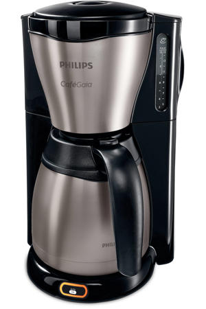 Café Gaia Koffiezetapparaat Thermal Black Metal HD7548/20