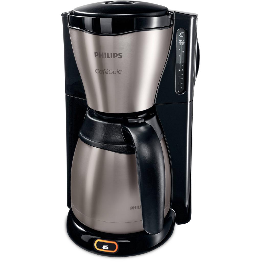Philips Café Gaia Koffiezetapparaat Thermal Black Metal HD7548/20