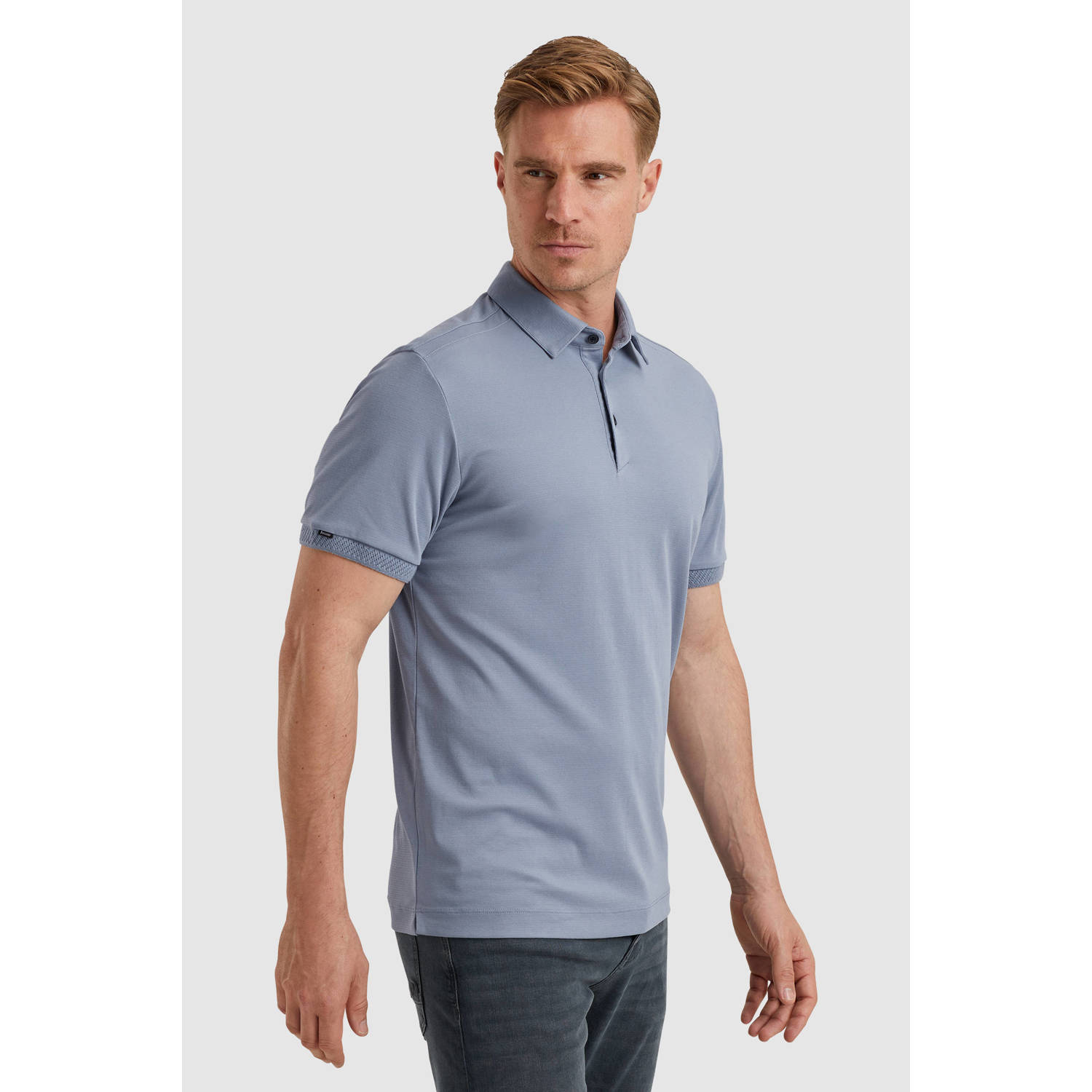 Vanguard regular polo blauw