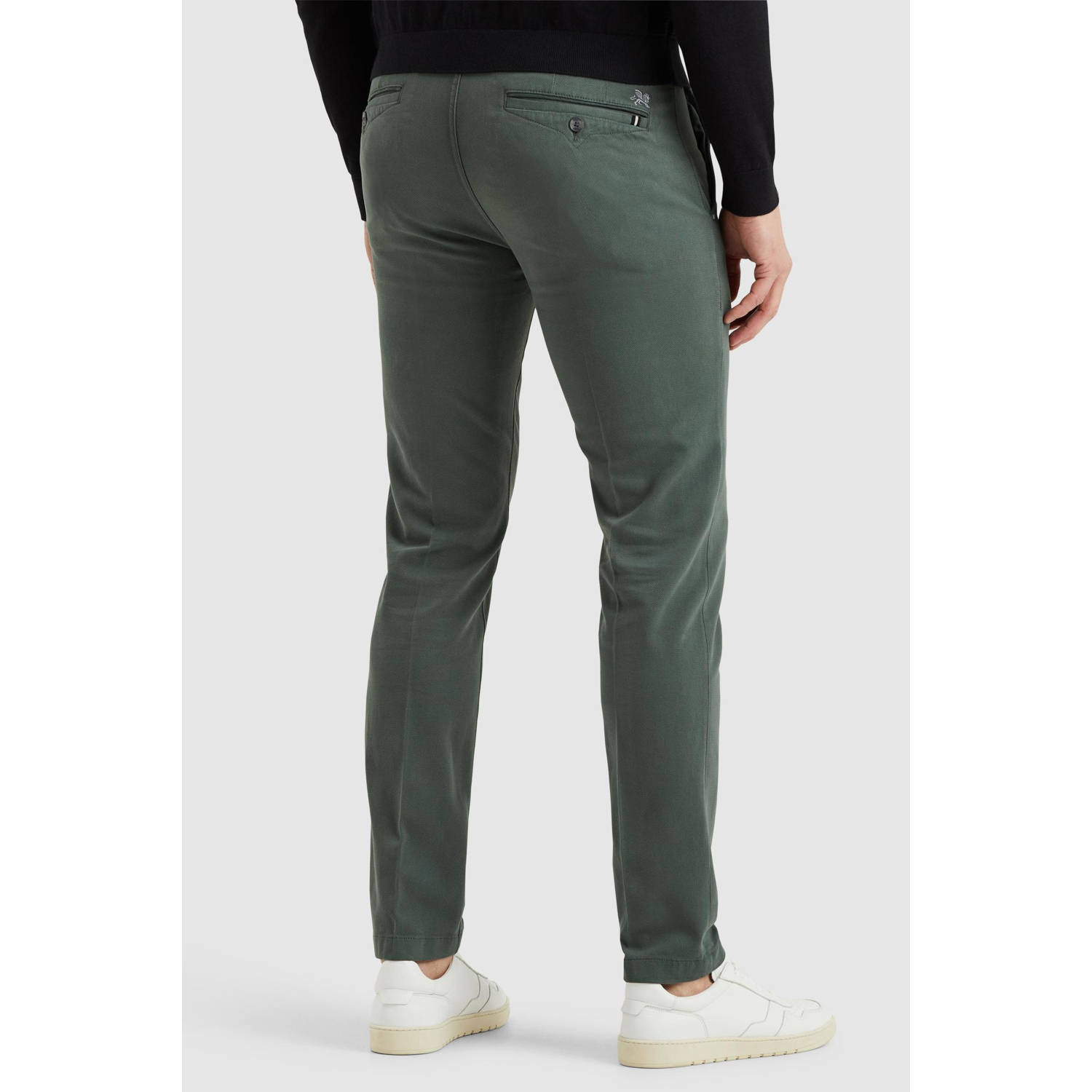 Vanguard regular chino donkergroen