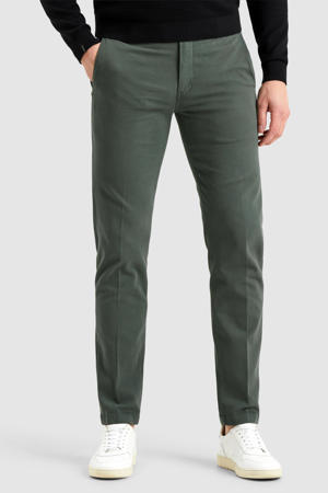 regular chino donkergroen