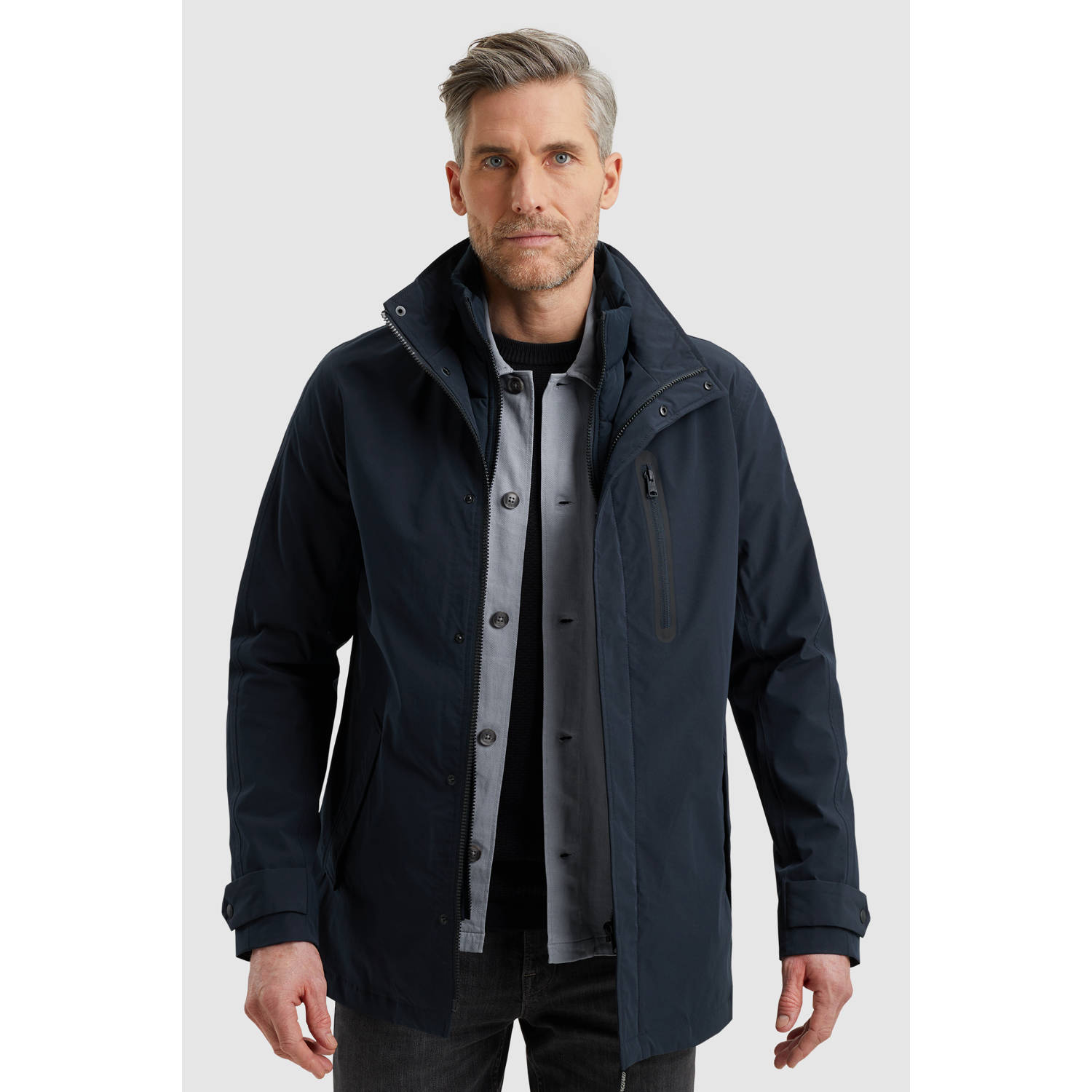 Vanguard tussenjas donkerblauw