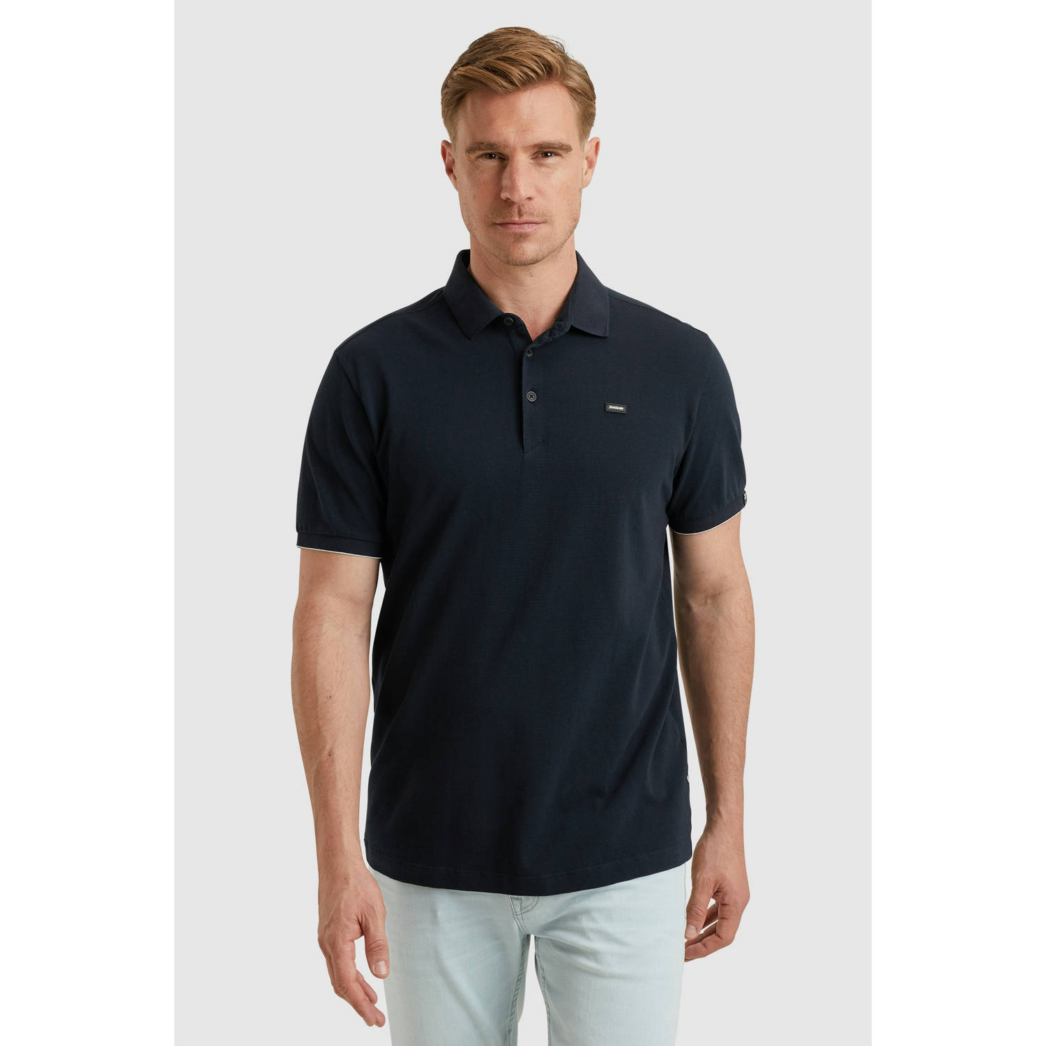 Vanguard regular polo donkerblauw