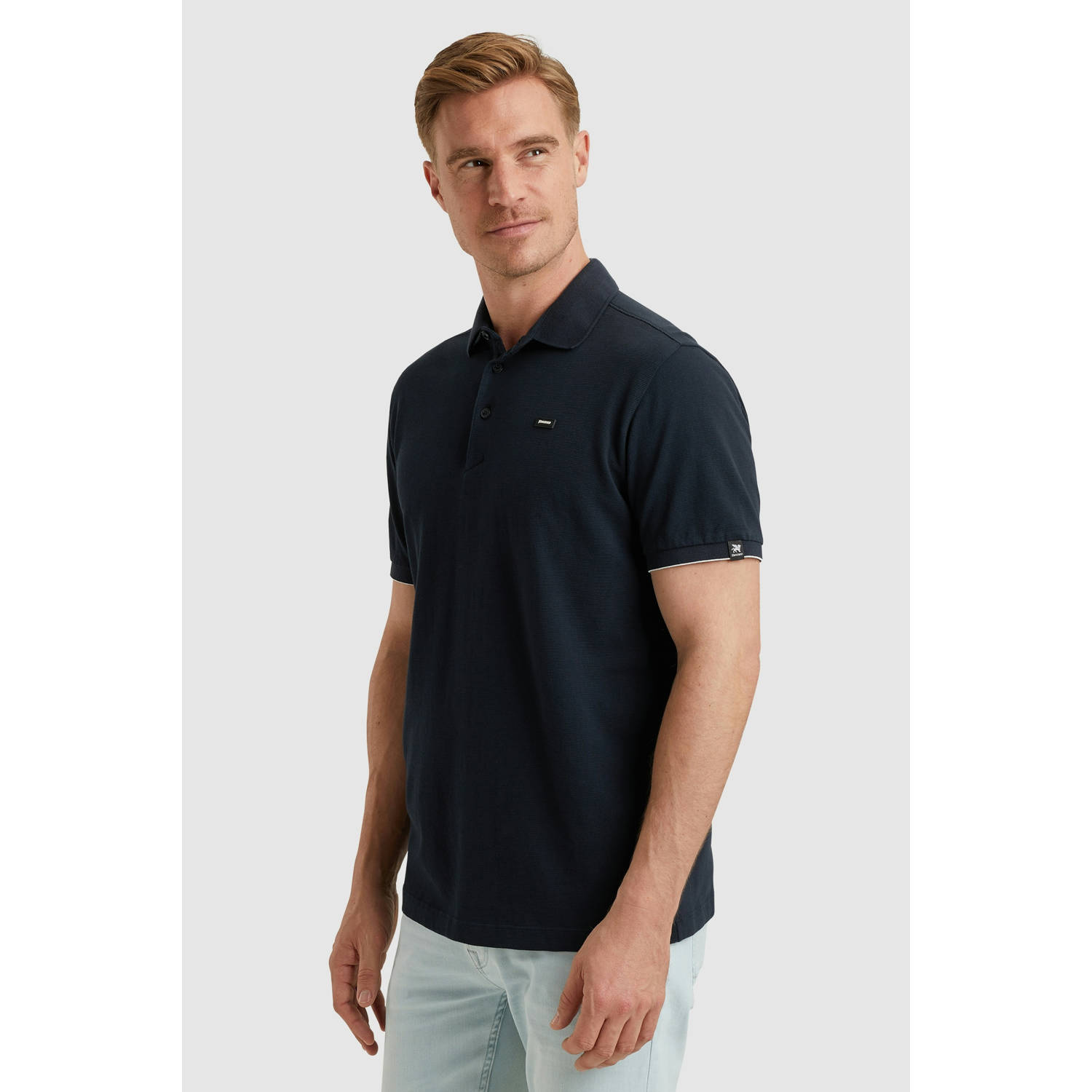 Vanguard regular polo donkerblauw