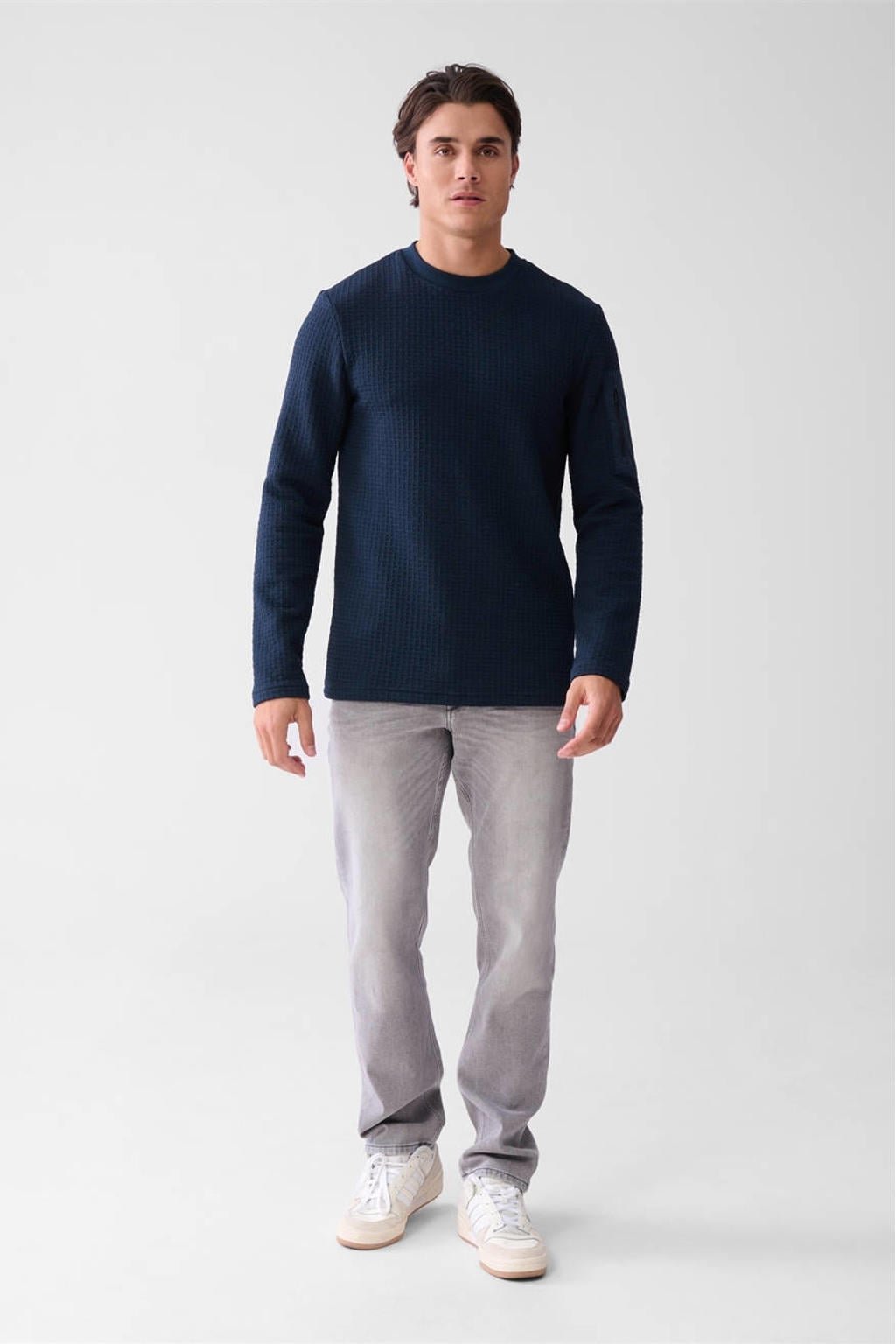 Shoeby straight leg L32 jeans grijs