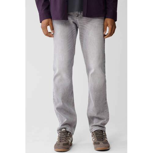 Shoeby straight leg L34 jeans grijs afbeelding