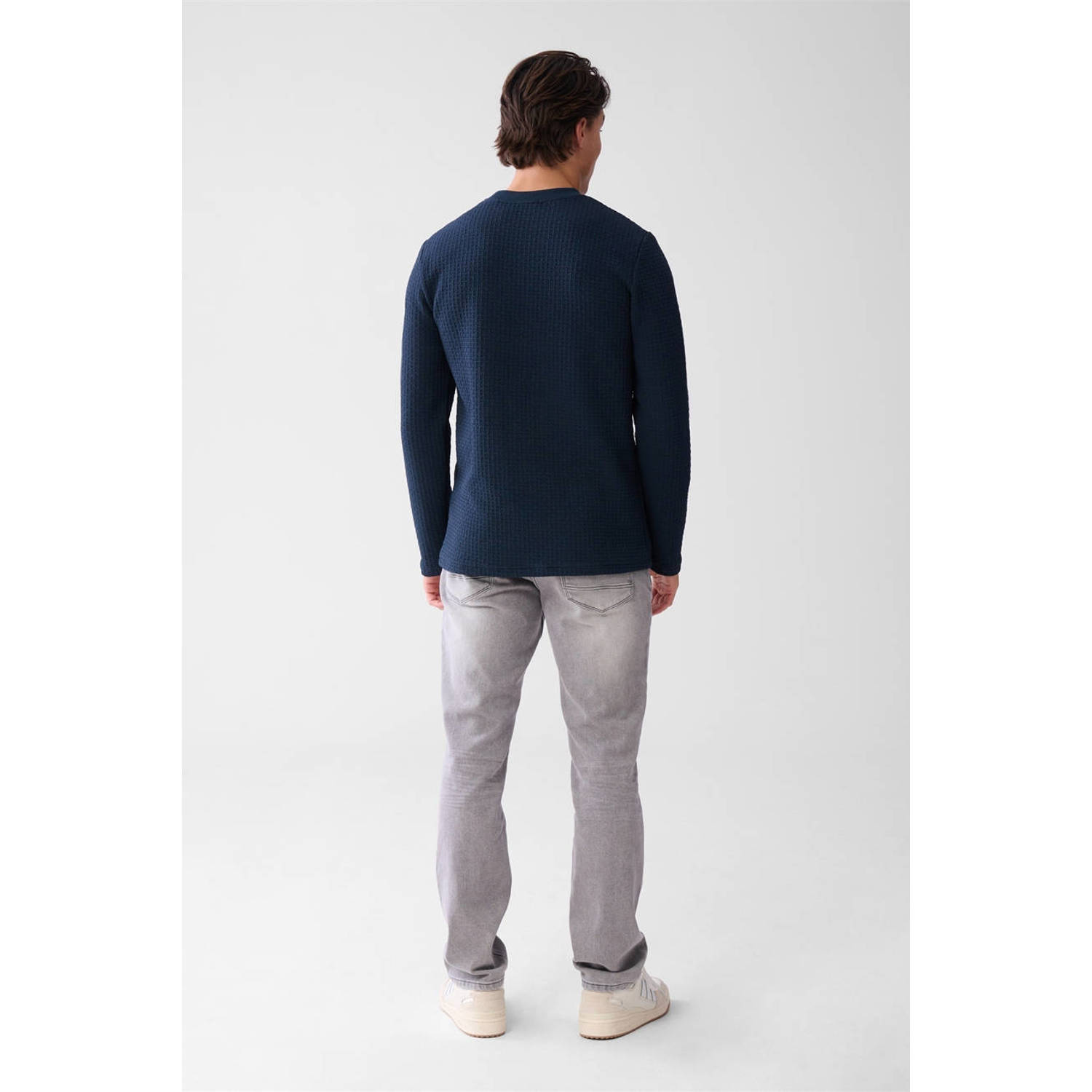 Shoeby straight leg L34 jeans grijs