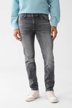 slim fit jeans L32 grijs
