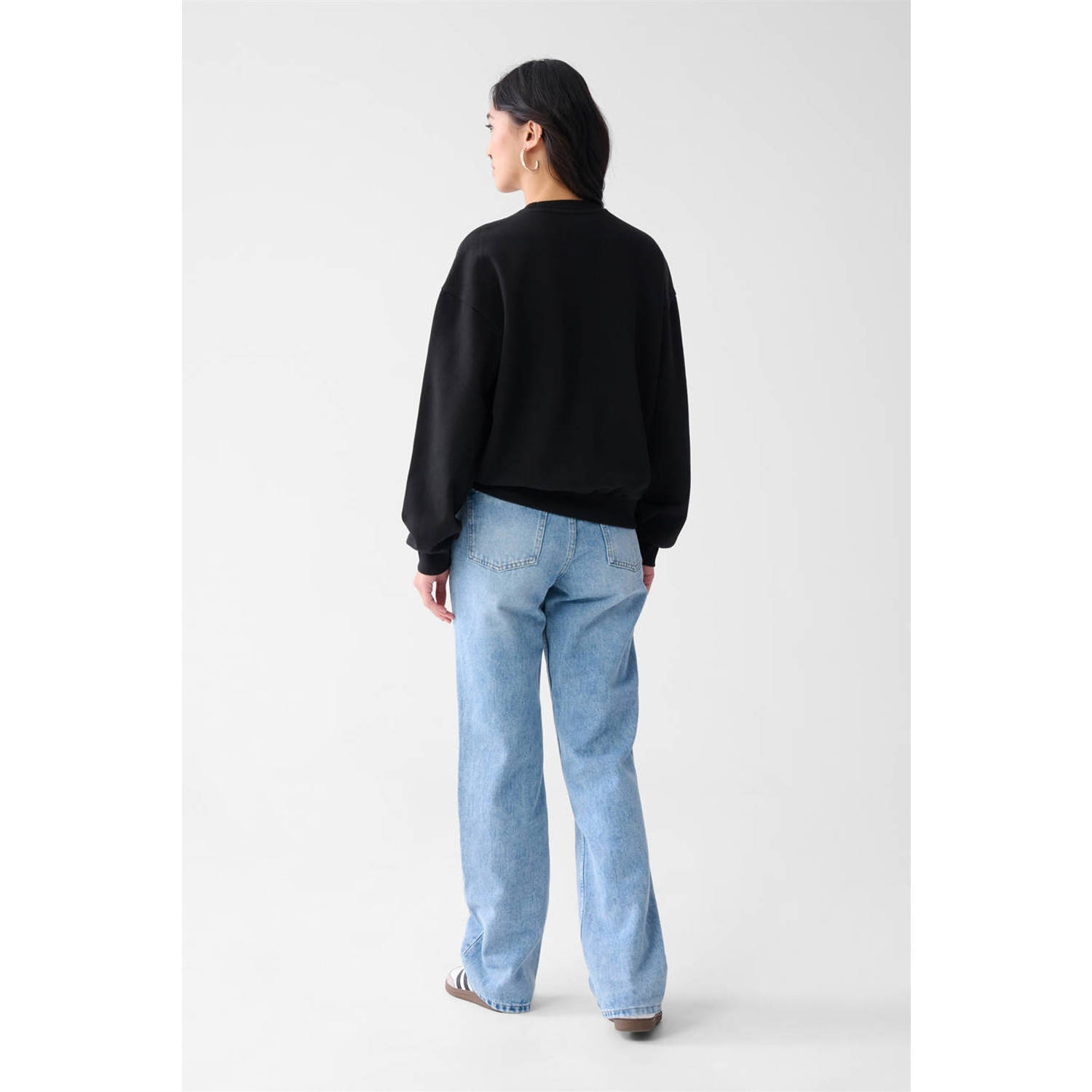 Shoeby high waist medium blue denim