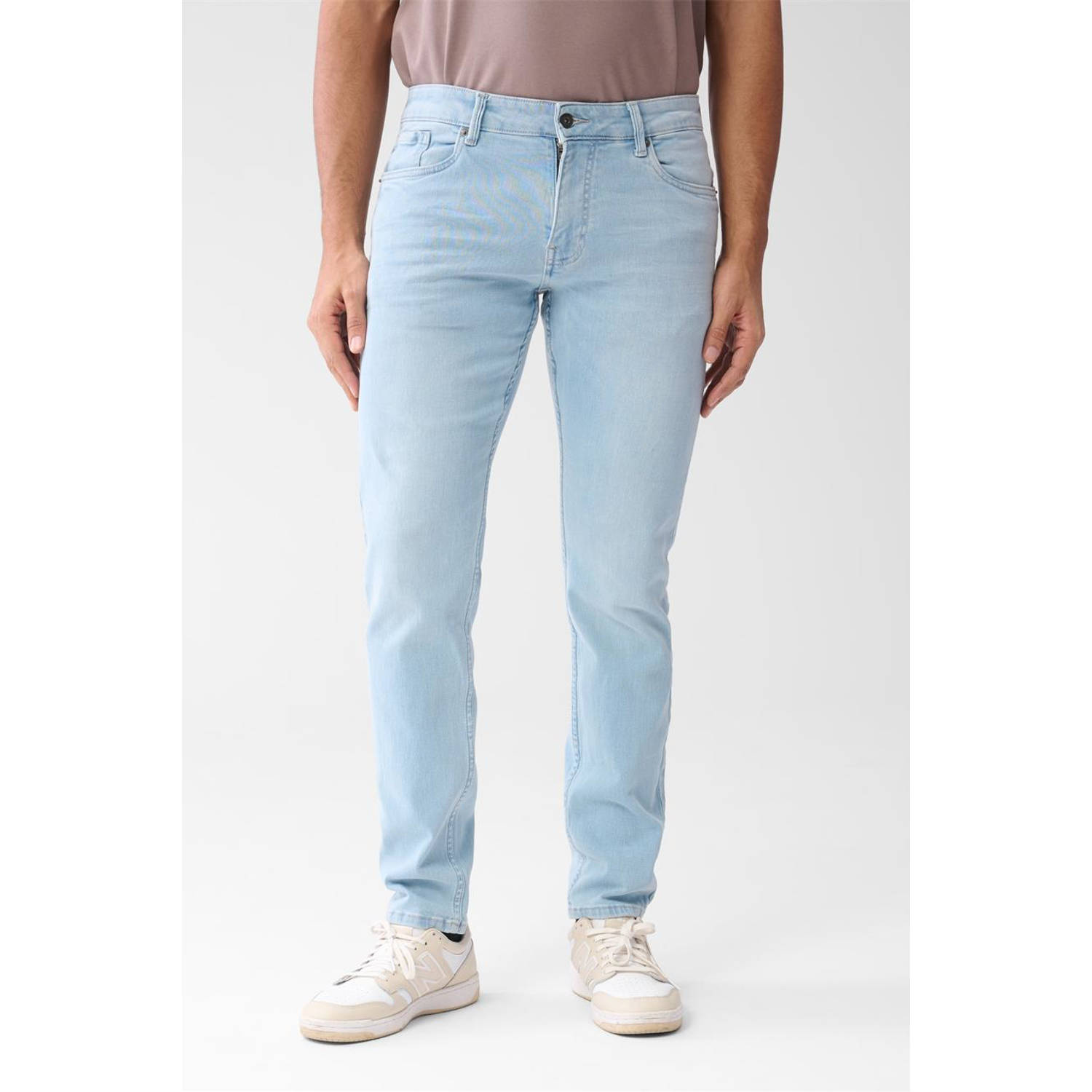 Shoeby slim fit jeans L32 lichtblauw
