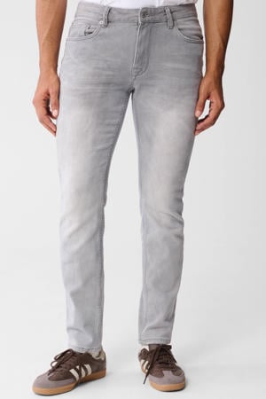 slim fit jeans L32 grijs