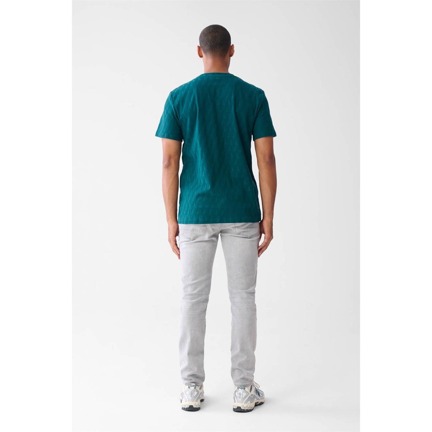 Shoeby slim fit jeans L32 grijs