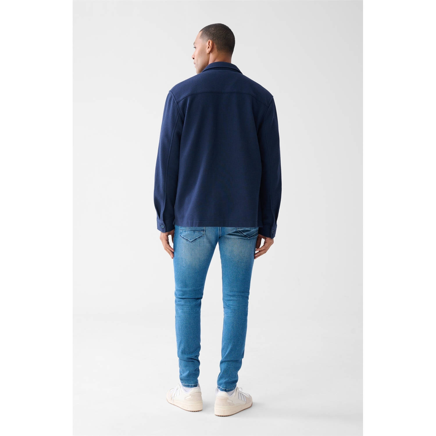 Shoeby overshirt donkerblauw