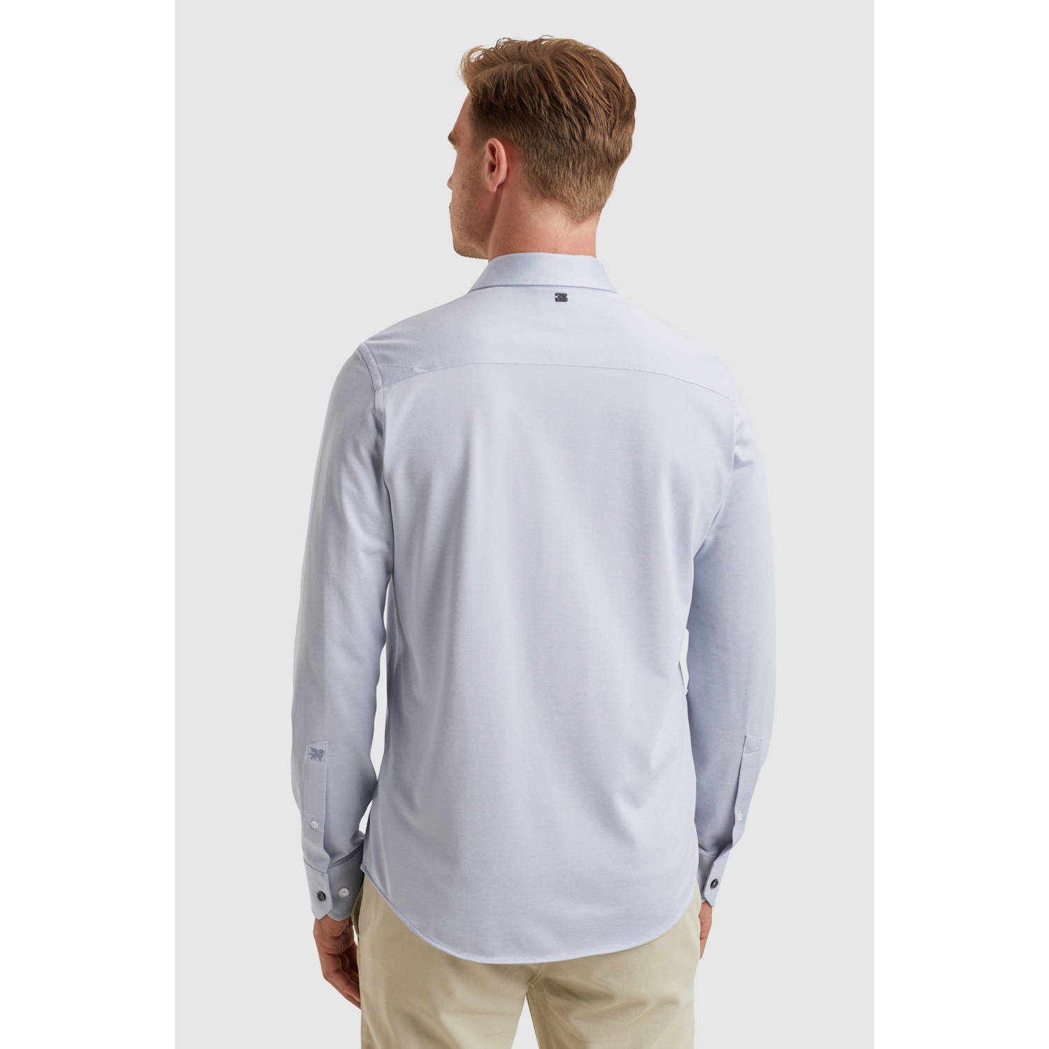 Vanguard casual overhemd lichtblauw