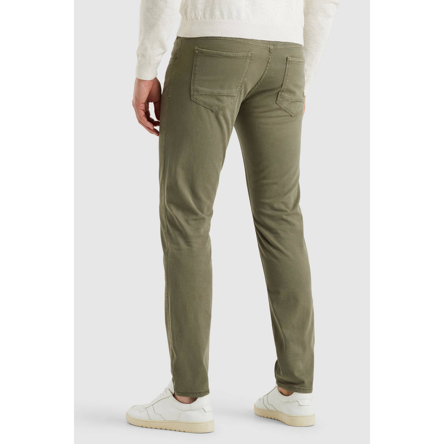 Vanguard slim casual broek V850 RIDER groen