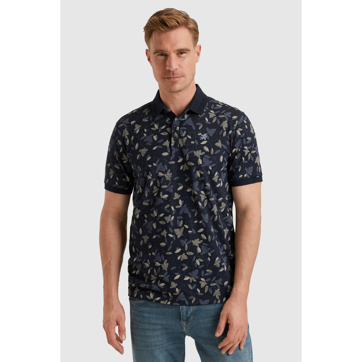 Vanguard Stretch Piqué Polo Shirt Multicolor Heren