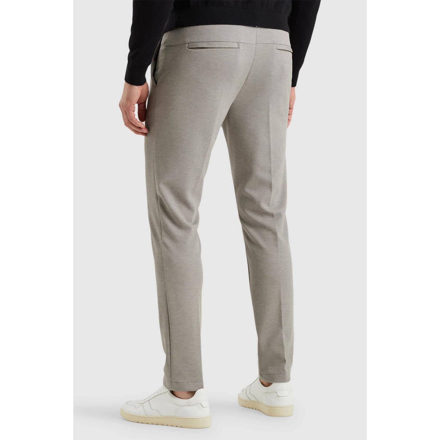 Vanguard tapered casual broek taupe