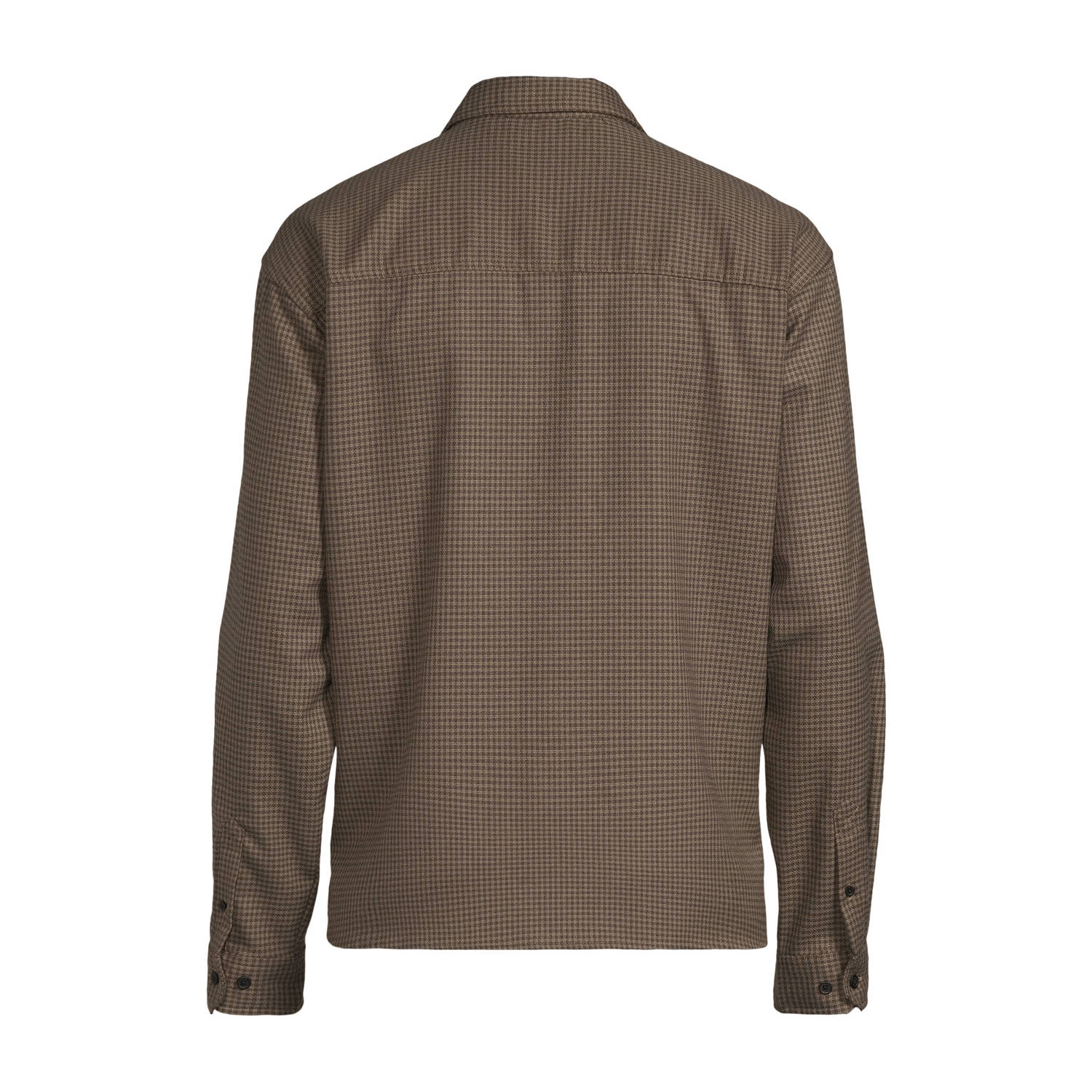 Redefined Rebel casual overhemd bruin