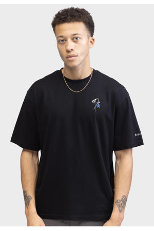 oversized T-shirt zwart