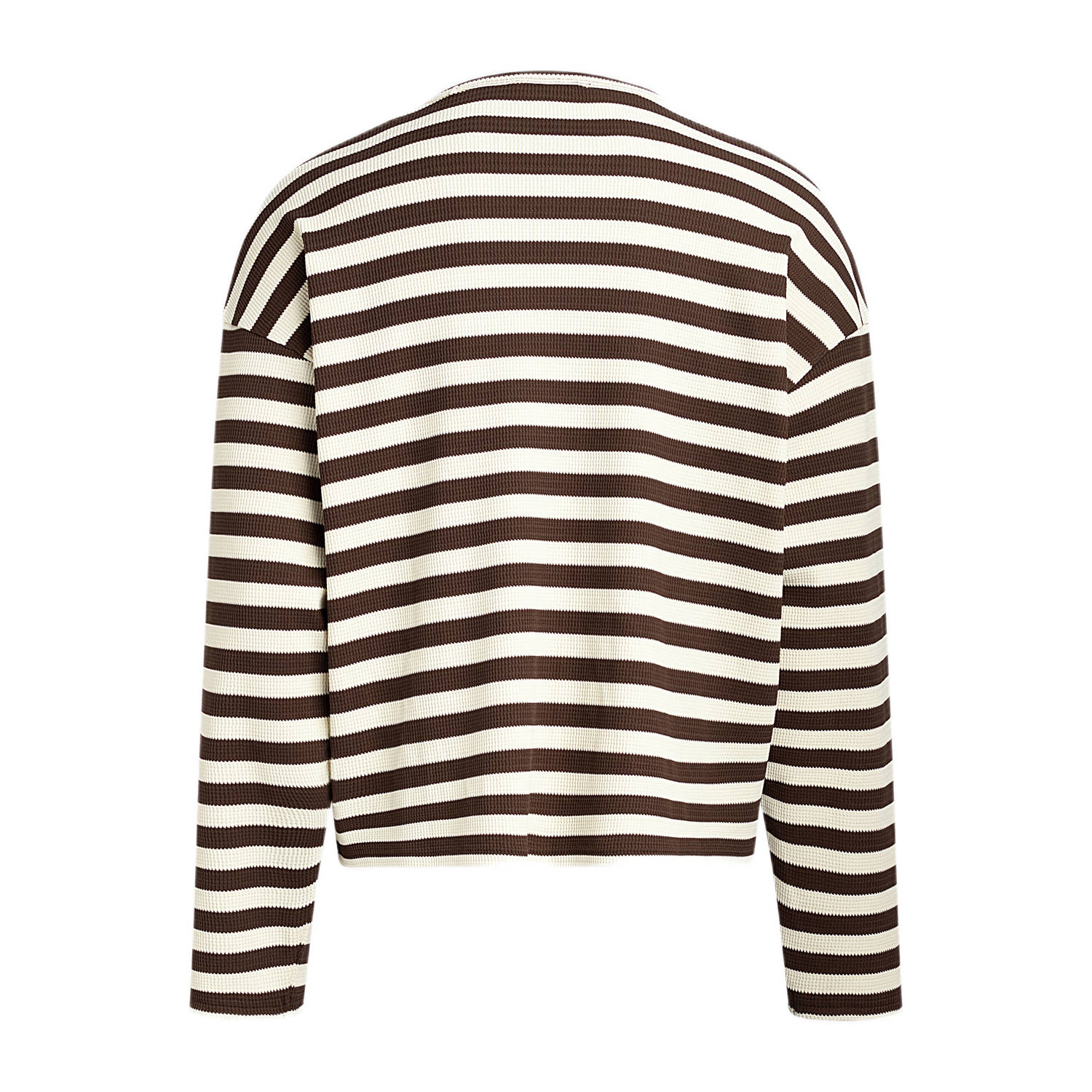 Redefined Rebel gebreide trui met textuur bruin