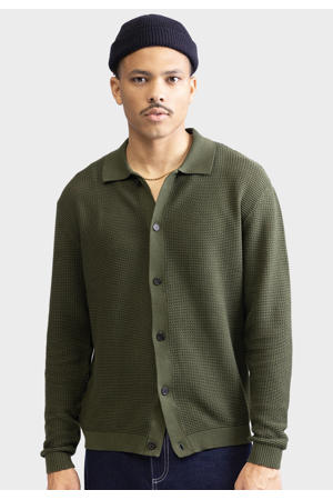 cardigan gebreid groen