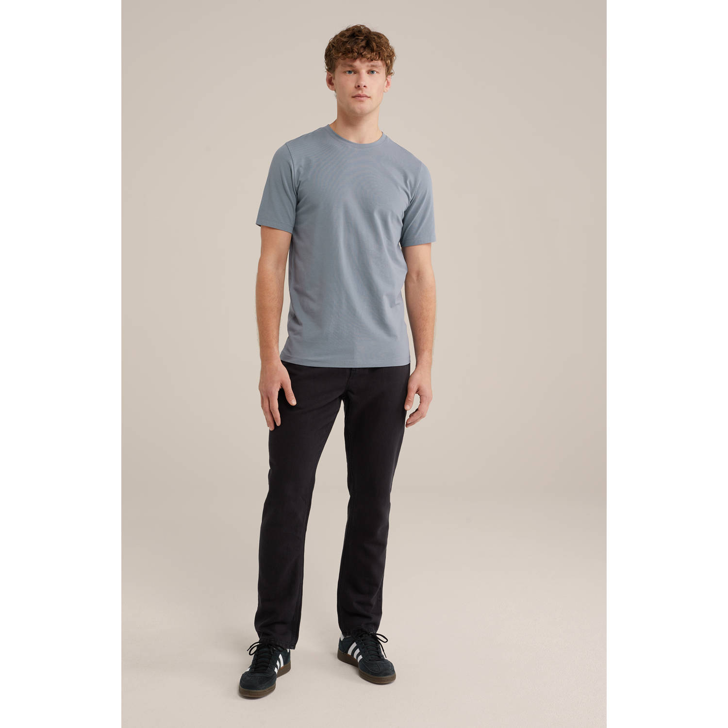 WE Fashion T-shirt grijsblauw
