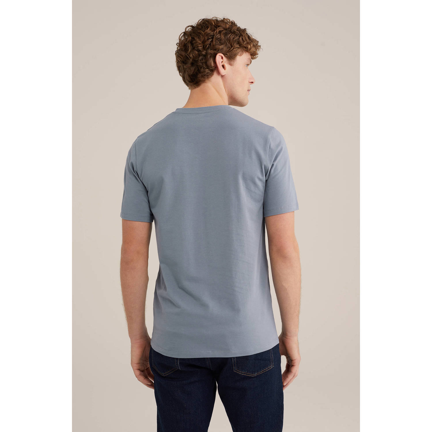 WE Fashion T-shirt grijsblauw
