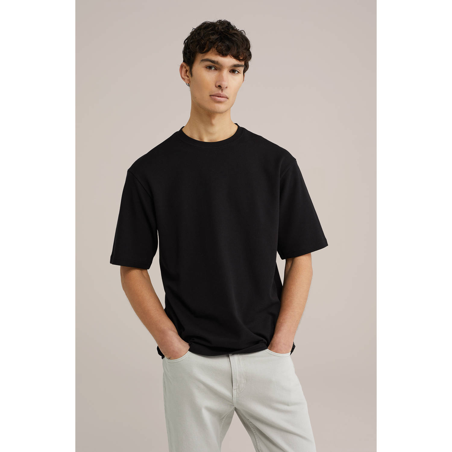 WE Fashion T-shirt zwart