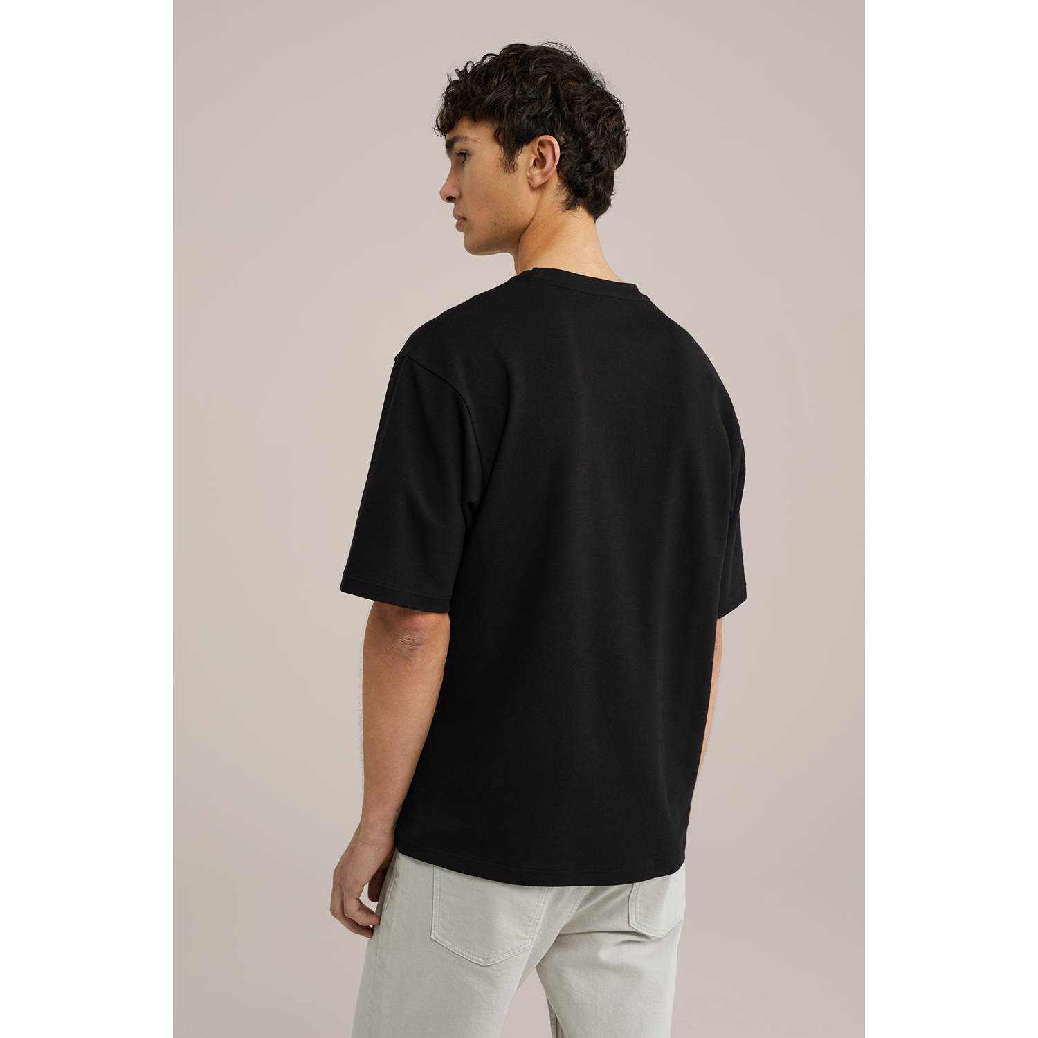 WE Fashion T-shirt zwart