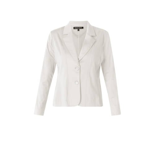 Base Level regular blazer ecru afbeelding
