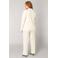 Base Level Curvy regular blazer travelstof ecru