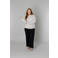 Base Level Curvy wollen gebreide trui grijs
