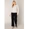 Base Level cardigan grijs melange fijn gebreid
