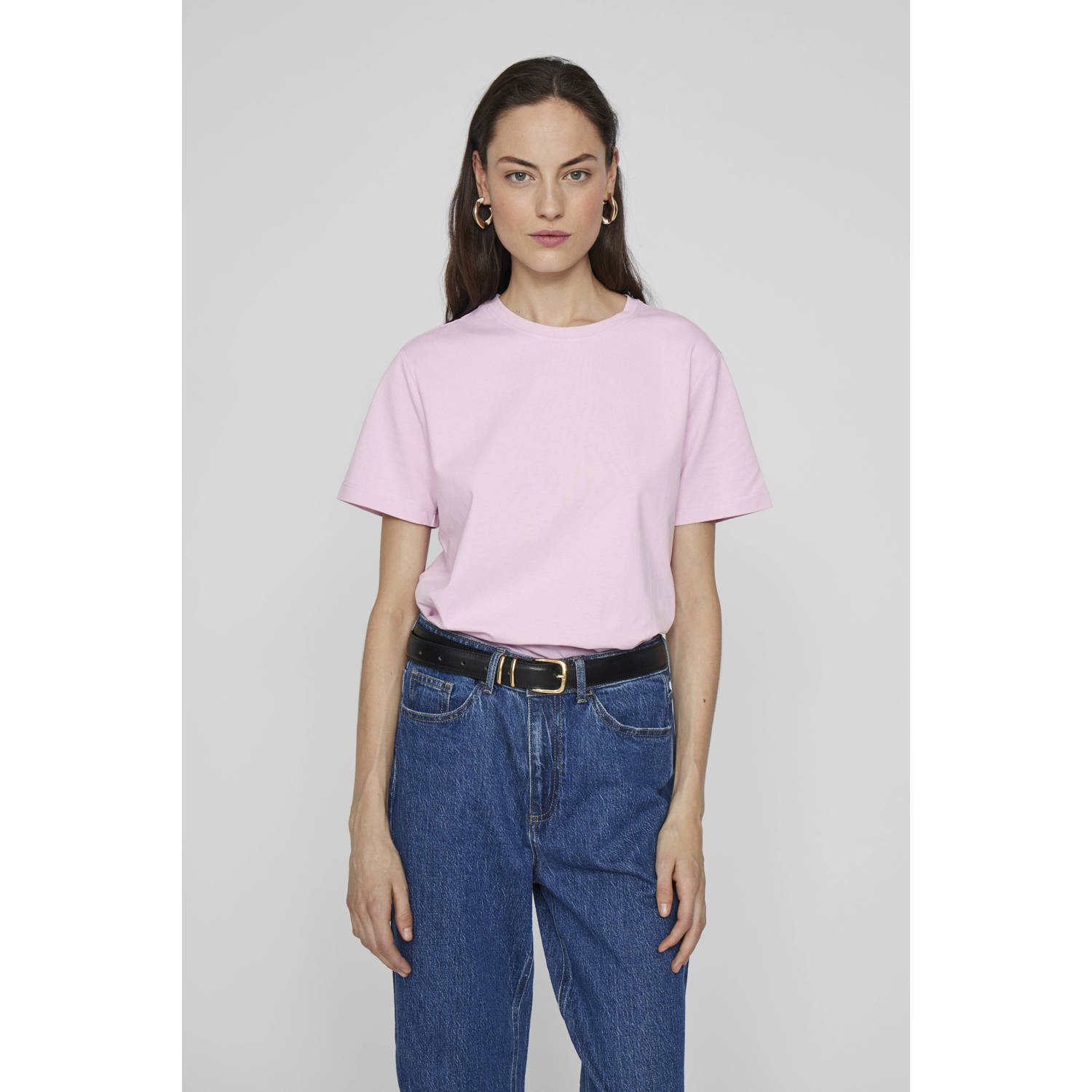 Vila Shirt met korte mouwen VINORA S S T-SHIRT NOOS