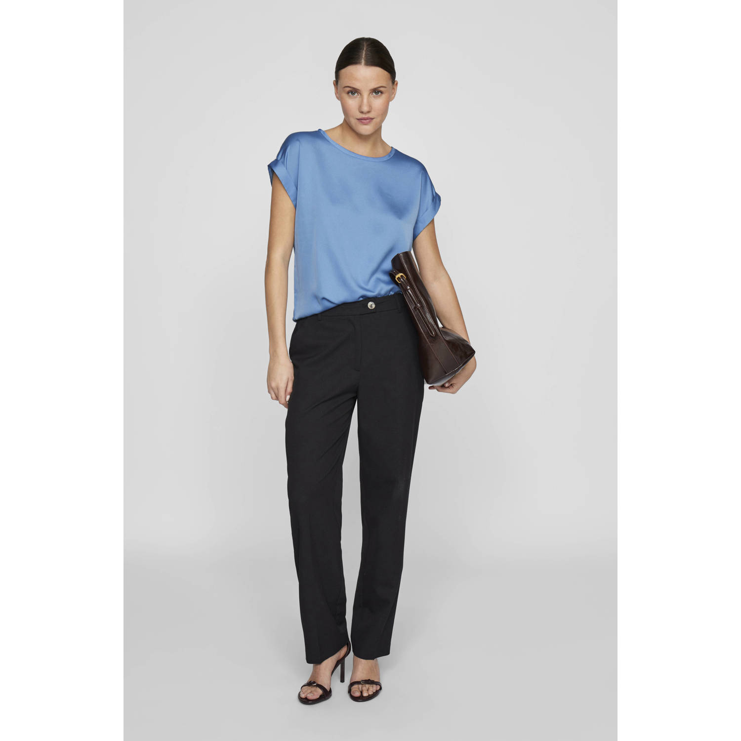 VILA top blauw