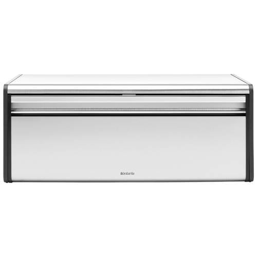 Brabantia broodtrommel met klepdeksel - Matt Steel afbeelding