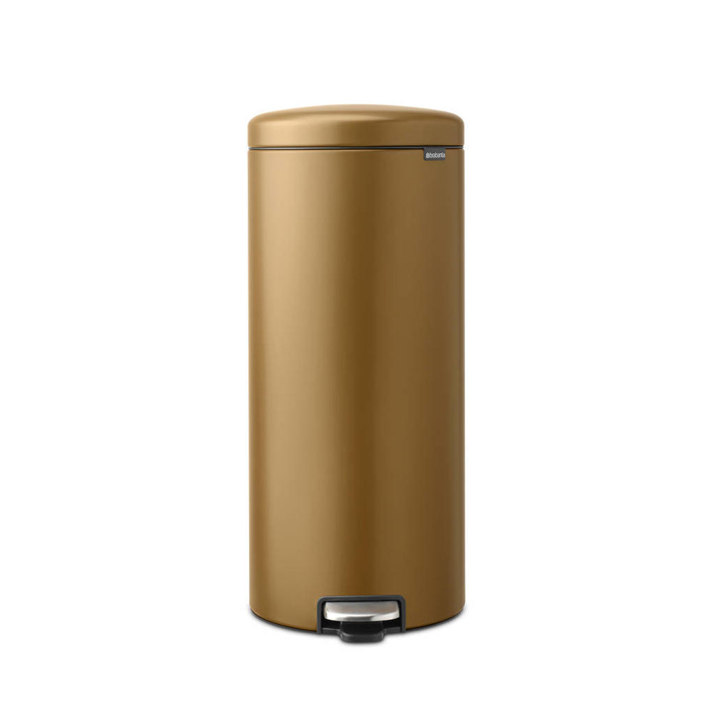 Brabantia NewIcon pedaalemmer (30L) - Warm Brass