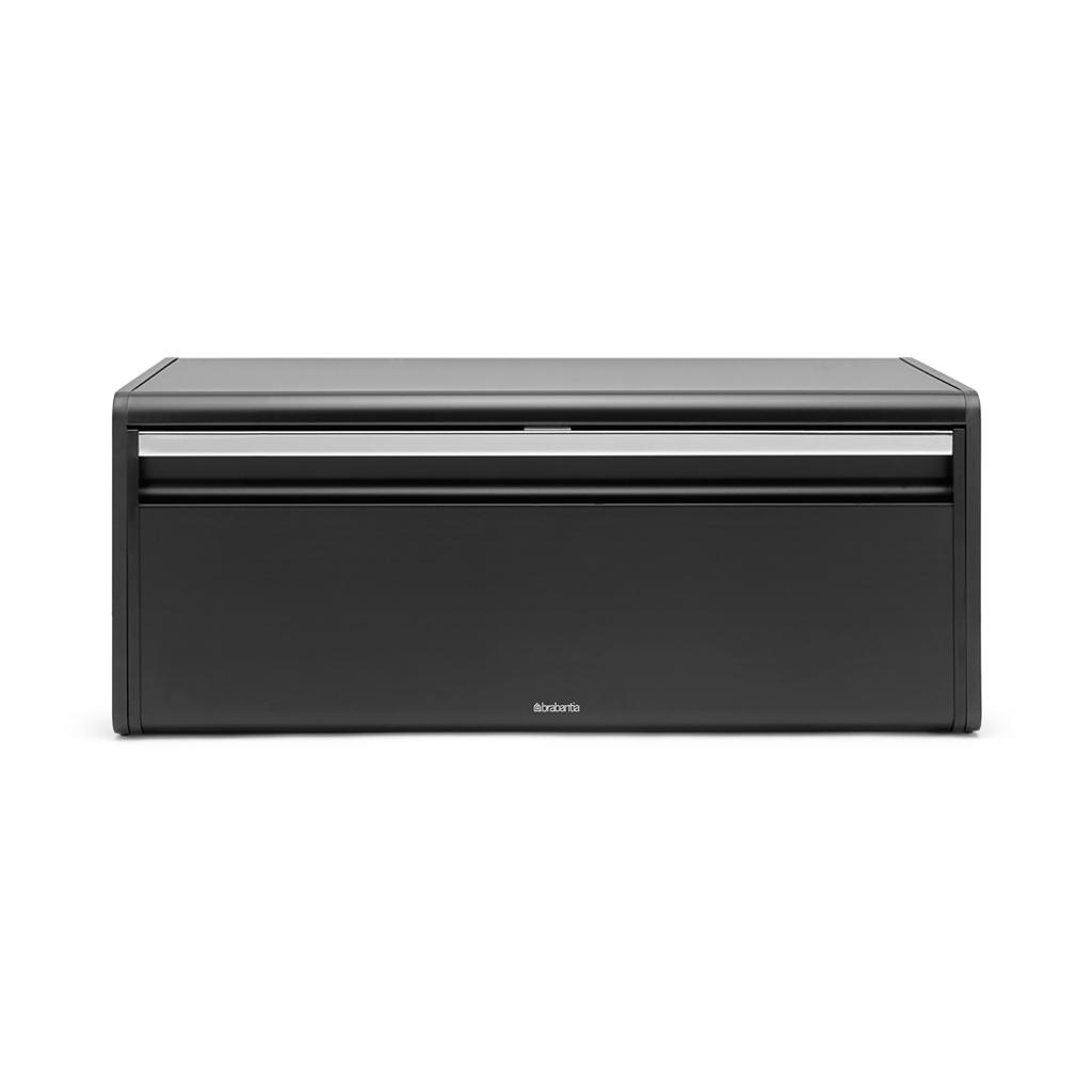 Brabantia broodtrommel met klepdeksel - Matt Black