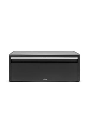 broodtrommel met klepdeksel - Matt Black