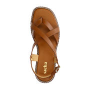 thumbnail: Sacha leren sandalen cognac