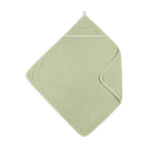 Meyco badcape Popcorn soft olive afbeelding
