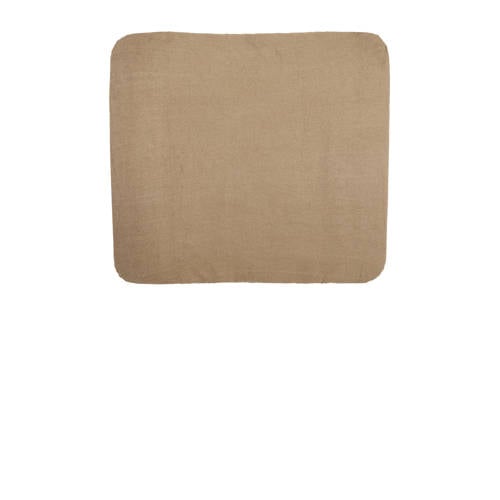 Meyco badstof aankleedkussenhoes taupe afbeelding