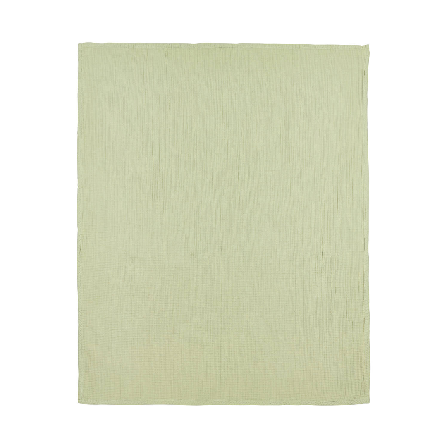 Meyco pre-washed hydrofiel ledikant laken soft olive