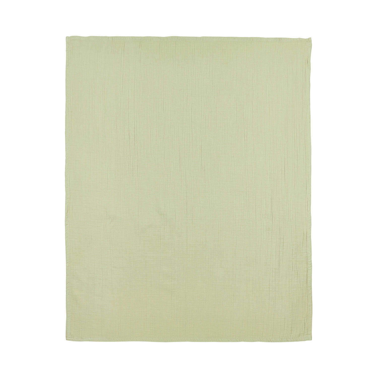Meyco pre-washed hydrofiel wieglaken soft olive