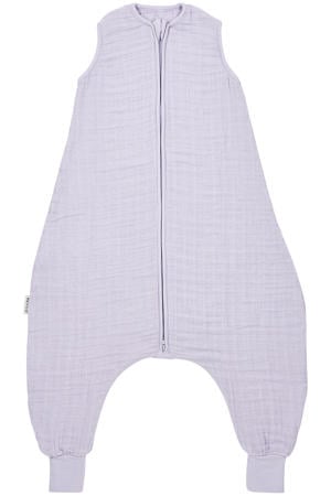 pre-washed hydrofiele zomer slaapoverall jumper soft lavender