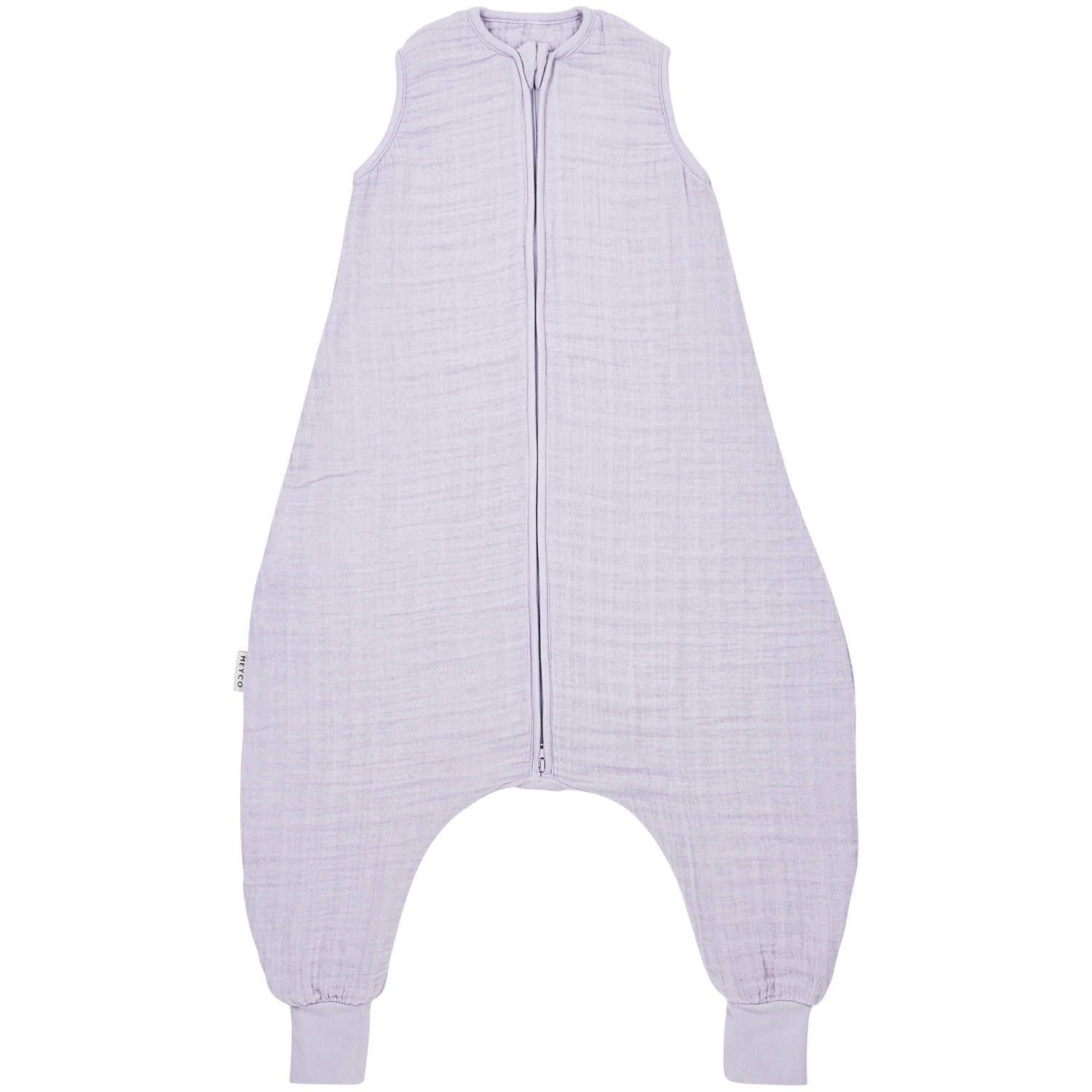Meyco pre-washed hydrofiele zomer slaapoverall jumper soft lavender