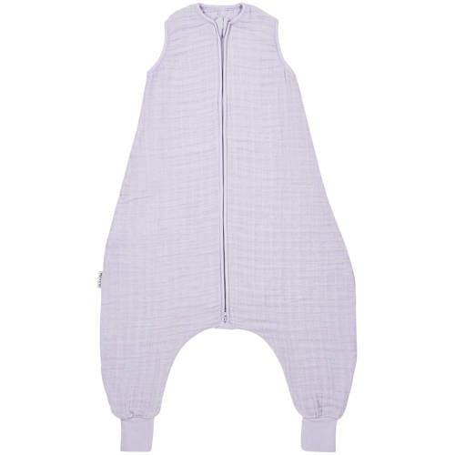 Meyco pre-washed hydrofiele zomer slaapoverall jumper soft lavender afbeelding